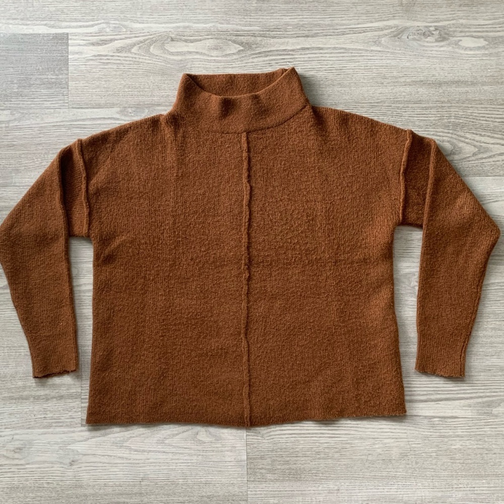 Universal Thread Women's Cowl Neck Sweater - Brown - Picture 2 of 4